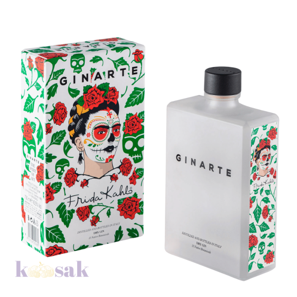 Ginarte Dry Gin Frida Kahlo The Life Of an Icon Gift box – 70 cl